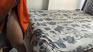 Hottest Indian couple films rough homemade sex tape in Hindi