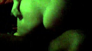 She bounces fat ass riding black cock right in front of her watching boyfriend.