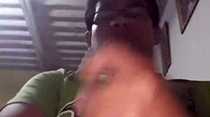 peruvian teen handjob in living room?