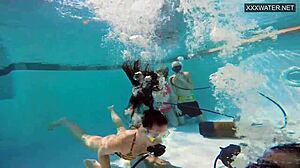 i watched eva sasalka and jason fuck underwater at the pool