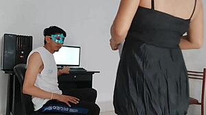 we wanna get hired so we seduce the hr director in his office right