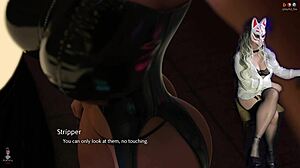 Why does busty milf choke on monster dildo in golden boy 32?