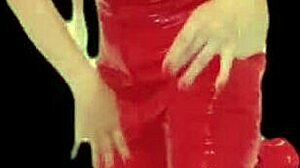 blonde belly dancer goddess with glasses dances to my domination song