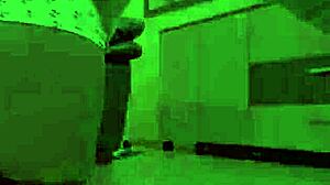 Busty teen grinds and sucks seniors throbbing old cock hard