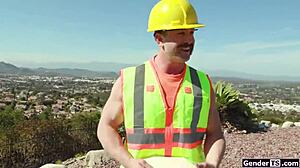 Shemale barebacks guy hard so wife smells no pussy scent afterward