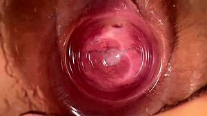 camera plunges deep into mia's tight creamy dripping pussy close-up