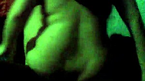 She bounces fat ass riding black cock right in front of her watching boyfriend.