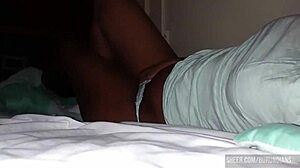 fingering my juicy virgin chocolate pussy till i scream and cream hard