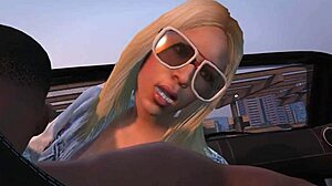 Franklin Hires Hooker for Wild GTA 5 Car Sex Service
