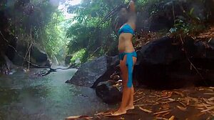 Exotic Jungle Fuck Shakes Ass To Orgasm In Tropical Rain