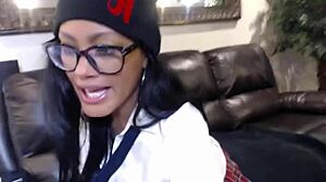 Maxine X's Big Tits and Thick Legs Spread Wide to Test Her Wet Squirting Toy