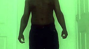 girl keeps singing and dancing wildly for viewers nonstop!