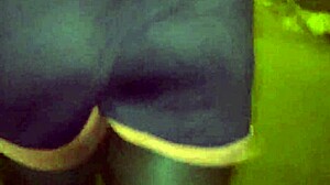 Brazilian Neighbor Convinced to Flash Huge Ass on Public Street