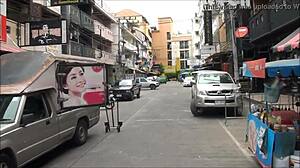 Soi lk metro in pattaya thailand draws asian chinese thai sex tourists for explicit encounters up close