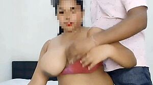 Young Indian Teen Pays Rent with Big Tits Creampie Missionary Fuck