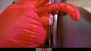 imagine my black girlfriend and her stepmom in halloween cosplay threesome bent over riding