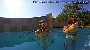 i watched eva sasalka and jason fuck underwater at the pool