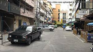 Soi lk metro in pattaya thailand draws asian chinese thai sex tourists for explicit encounters up close