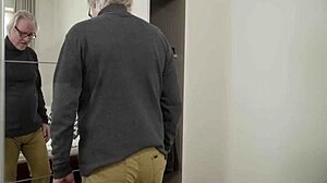 Skinny British Teen Slut Fucked Hard by Daddy's Best Friend