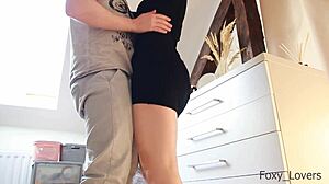 my stepson pounds me hard in bedroom right before family dinner hits