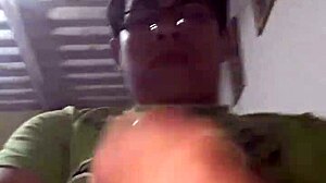 peruvian teen handjob in living room?