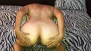 chiqui the horny hotwife humps her pillow craving more cock inside her