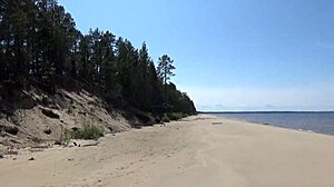 damn that big leather milf ass strutting beach in heels looks insane
