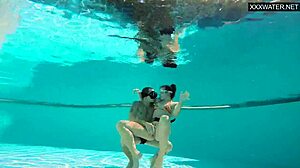i watched eva sasalka and jason fuck underwater at the pool
