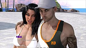 What secrets lie in intertwined 134's erotic game world?