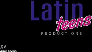 Skinny Latina Mature Amber Lee Endures First Anal Destruction Gaping Cum Covered