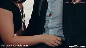 Lucky Dude Pounds Whitney Wright Bent Over Doggystyle Blowjob