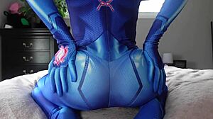 samus in cosplay farts dirty talk petite tits roleplay fetish