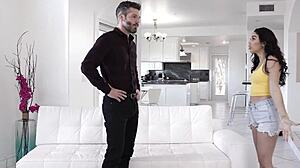 vanessa sky latina stepdaughter bent over doggystyle ass