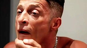 Wife deserves morning cock after big tits ass flashing in sexy Brazilian orgy interview 😍🍆💦