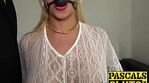 Bound British Babe Craves Rough Domination and Hardcore Pounding!