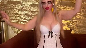 goddess belly dancer with glasses fucking to music you can't resist!