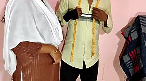 Desi Bhabhi's Big Ass Pounded By Tailor After Accidental Pussy Grope In Dress