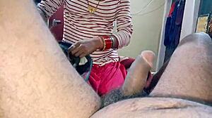 naughty stepsister teases stepbrother before secret anal seduction