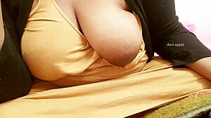 My Friend's Sister Teases Her Perky Boobs Seductively