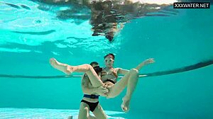 i watched eva sasalka and jason fuck underwater at the pool