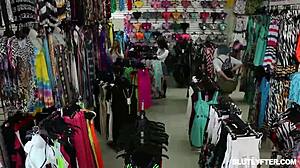 Marilyn Johnson begs officer to fuck her tight teen holes now