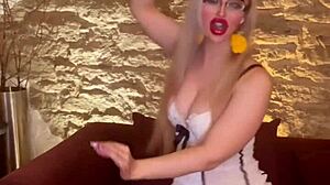 goddess belly dancer with glasses fucking to music you can't resist!