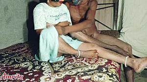 bhabhi screams as step sis pussy chudai pounded hard at night hindi audio