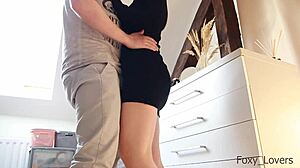 my stepson pounds me hard in bedroom right before family dinner hits