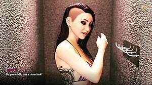 AOA Academy 49 Big Tits Blonde Teen Boob Bounce