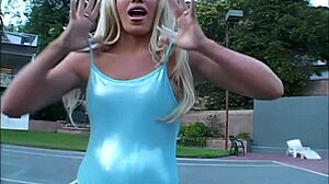 Blonde bridgette kerkove's slutty cravings overwhelm every thrust.