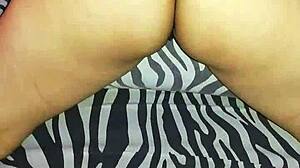 chiqui the horny hotwife humps her pillow craving more cock inside her