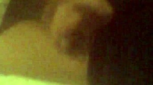 young boy strokes his throbbing cock hard during intense solo masturbation session