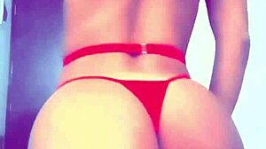 jolie jeune femme rocks sexy lingerie panties and thong perfectly