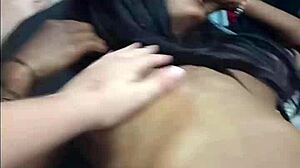 Black Girl Lets White Man Touch Sensual Pussy in Juicy Reveal